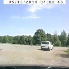 Car Launched In The Air After Losing Control Of His Vehicle