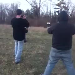 Tannerite microwave close call