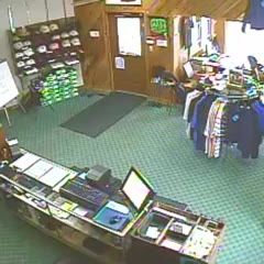 Man Falls Through Golf Shop Roof