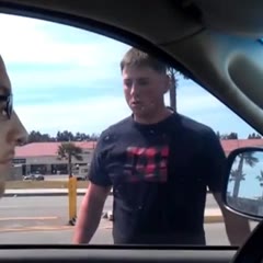 Road Rage Sgt of Marines