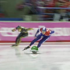 SOCHI 2014 - Speed Skating Double Dash Final