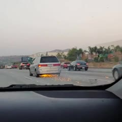Hit and run on the highway