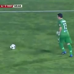 Dumb Embarrassing Goalkeeper Error Leads To Goal