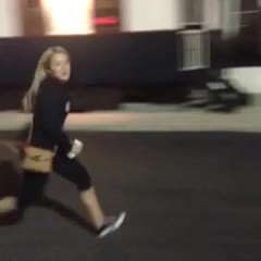 On her way to fuck your bitch..