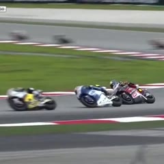 Moto2 Crash Sepang Circuit Malaysia