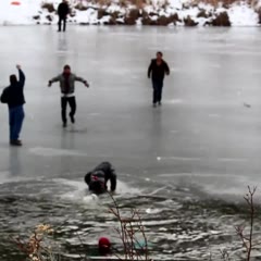 Jackson Lake Sledding Gone Bad Christmas Day