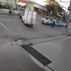Shit, falling with the scooter