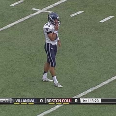 Villanova Scores on Fake Punt vs Boston College