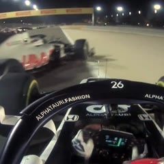 2020 Bahrain Grand Prix - Grosjean escapes huge crash and fire at race start