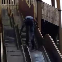 There Is a Reason The Slide Is Closed