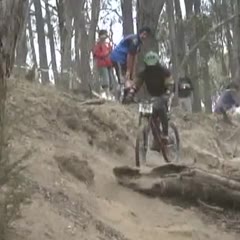 Victorian Downhill State Series - Long Gully Bike Crash