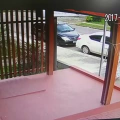 Woman Almost Hit by Car