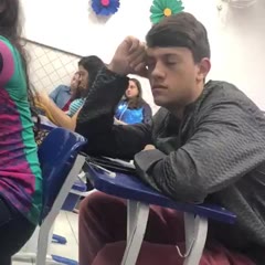 Sleeping in class?