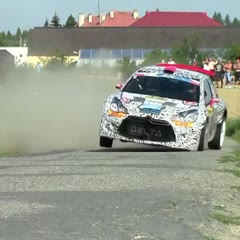 Impressive footage of a huge crash of Consani in ERC Rally at Zlin