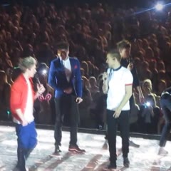 One Direction - Harry Being Hit With The Shoe