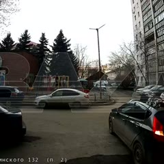 In Yekaterinburg, a granny fell from a balcony