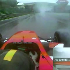 Dino Zamparelli Amazing Reactions in a F2 Racing Car at 150mph