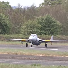 Vampire Rips up runway at Halfpenny Green