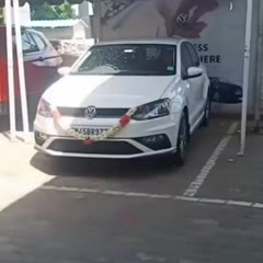 Brand New VW Polo Turns Turtle Seconds After Delivery at Showroom