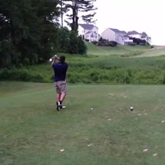 Epic golf fail