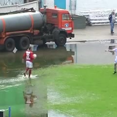 The Worst Conditions For a Corner Kick Ever