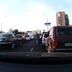 Road-rage fight