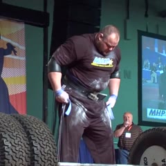 Arnold Strongman Classic 2012 - Brian Shaw 1073 Pound Deadlift With Torn Bicep