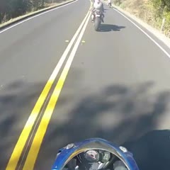 Hardcore Gixxer 1000 Crash Off a Cliff