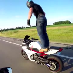Ridiculous Wheelie Turned into Road Rash in a Flash