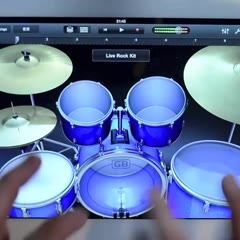 iPad Drum Solo