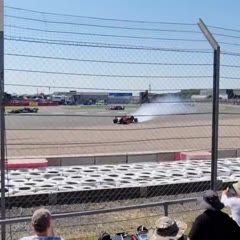 Max Verstappen crash 1st lap British GP