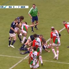 Buckley Lifts Mignardi - Heineken Cup 2010