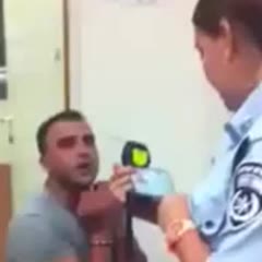 Arab Guy Busted For DUI Loses It
