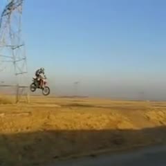 Motocross Jump Gone Wrong