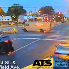 Roselle Park, NJ Red-Light Safety Cameras Catch Horrific Red-Light Running Collision