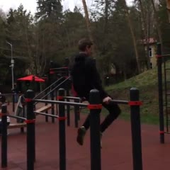 Smooth in the playground