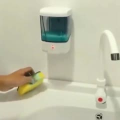 Damn soap dispenser