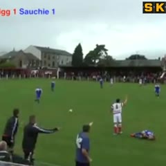 Sauchie - Bonnyrigg worst foul!