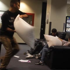 PILLOW FIGHT PRANK!