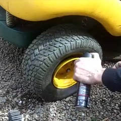 How to Fix a Tire with Deodorant