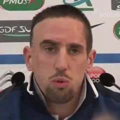 Franck Ribéry nous enivre de ses paroles divines