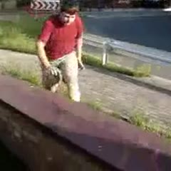 Fat Kid Parkour Fail