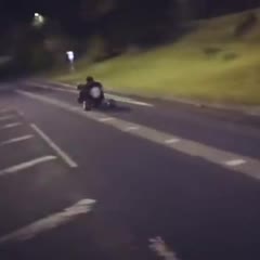 Thug life drift trike clowns a speed camera