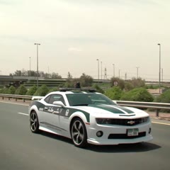 Dubai Police with Lambo, Ferrari, Camaro: fastest cop cars in the world!