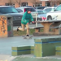 Davey Holtby Board To Board Backflip On A Skateboard