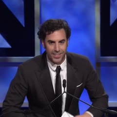 SACHA BARON COHEN Kills Presenter & Accepts Award (Extended) - 2013 Britannia Awards on BBC AMERICA