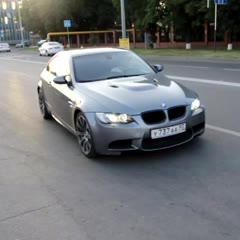 BMW M3 e92 burnout donuts drift