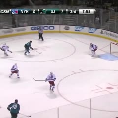 Tomas Hertl's Fourth Goal vs NY Rangers