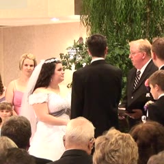 Wedding fail - ring bearer faints-bride doesn't flinch