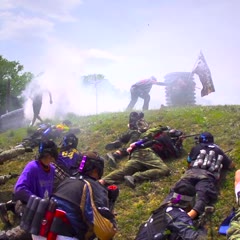 Largest Paintball Battle - Living Legends 6 x HK Army